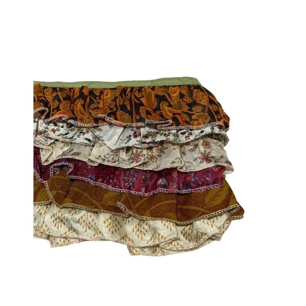 Hippy Wristlet Ruffled Patchwork - image 2